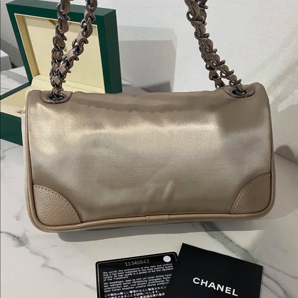 🤍Chanel classic satin single flaps 🤍 - Picture 4 of 14